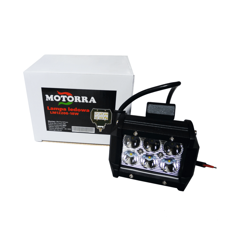 Lampa robocza prostokątna 6-LED 1800LM-347929446