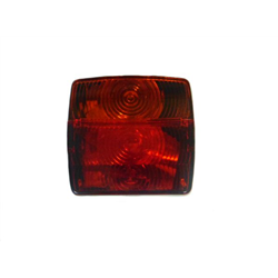 Lampa przyczepki tylna zespolona LT 06727, W092, W18U 12/24V kwadratowa żarówka-347480462