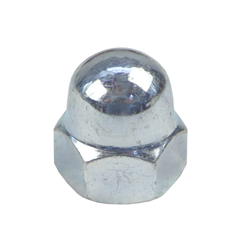 Nakrętka kołpakowa M12x1,75 DIN1587 ocynk biały-347516140