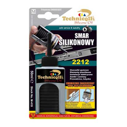 Smar silikonowy bezbarwny, bezzapachowy 50ml M-419 Technicqll-347480772