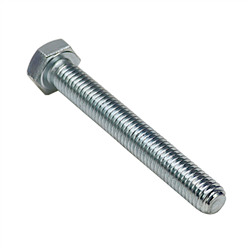 Śruba z łbem 6-kątnym pełny gwint M8x60 kl.8.8 DIN933 ocynk biały-347507822