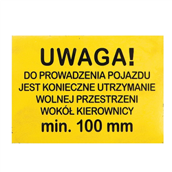 Znak emblemat Wolne miejsce wokół-347771109