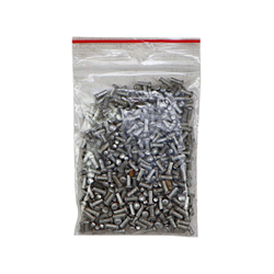 Nit aluminiowy 2x5 łeb kulisty DIN660 DIN124 ( sprzedawane po 500 szt )-347509988