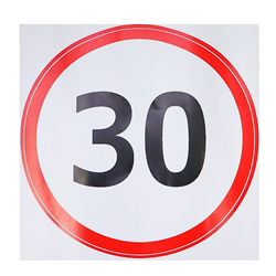 Naklejka Ograniczenie prędkości 30 km/h-347772069