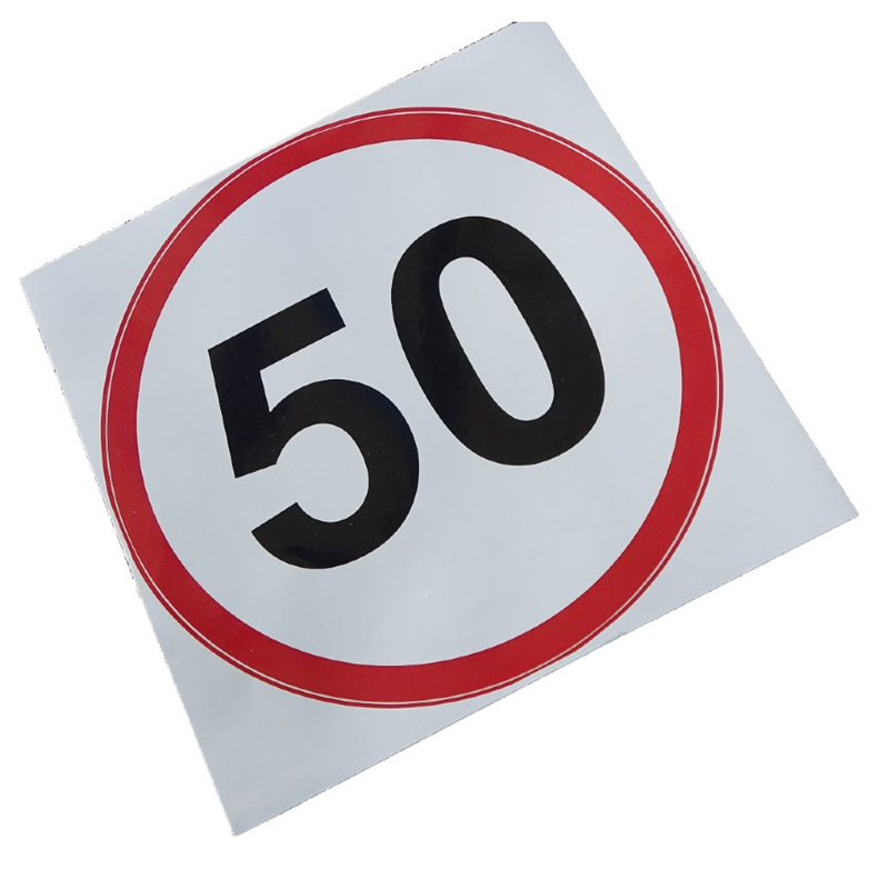 Naklejka Ograniczenie prędkości 50 km/h-347500026
