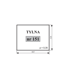 Szyba tylna ładowacza Cyklop-347485691