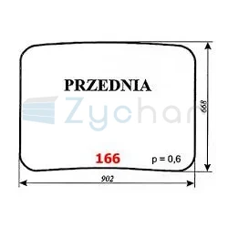 Szyba przednia Białoruś-347485490