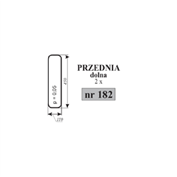 Szyba przednia dolna C-330 Osiny-347487534