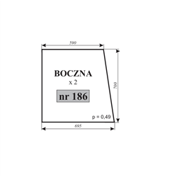 Szyba boczna MF-255-347485542