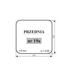Szyba przednia Ostrówek K-162 stary typ-347485292