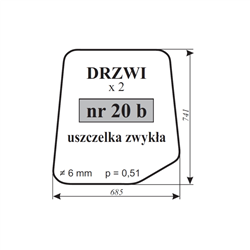 Szyba drzwi Ostrówek-347486159
