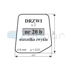 Szyba drzwi Ostrówek-347486159