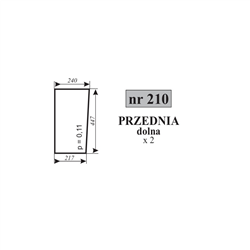 Szyba przednia dolna C-362-347485636
