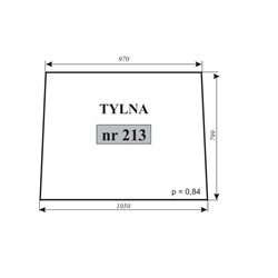Szyba tylna C-362-347485417