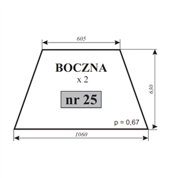 Szyba boczna URSUS 1604-347484614