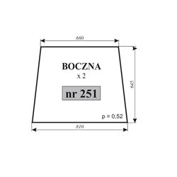 Szyba boczna MF-255-347484735