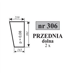 Szyba przednia C-360 kabina Wrocław-347487090