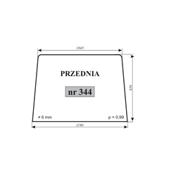 Szyba przednia Ursus 1634-347488290