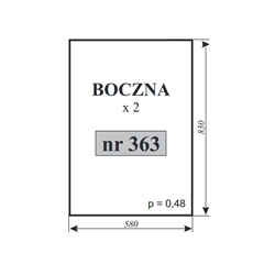 Szyba boczna T-25 kabina Ciechocin-347486142