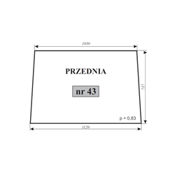 Szyba przednia kabina Lubsko-347751826