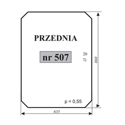 Szyba przednia Ładowacz-347486158