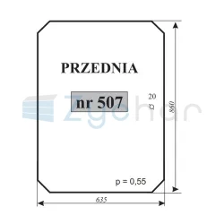 Szyba przednia Ładowacz-347486158
