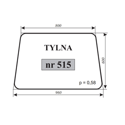 Szyba tylna LTZ-347485879