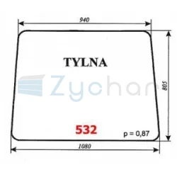 Szyba tylna Białoruś-347485064