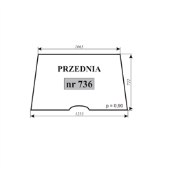 Szyba przednia Ursus 5314,6014,4514-347489619