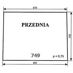 Szyba przednia Lamborghini-347493307