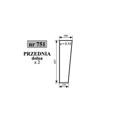 Szyba przednia dolna Lamborghini-347517218