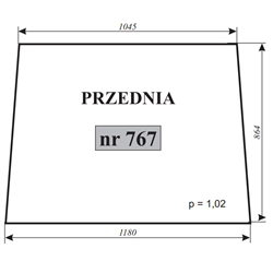 Szyba przednia MF-347485659
