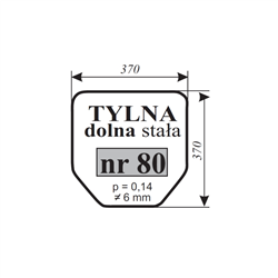 Szyba tylna 4512-347483041