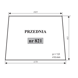 Szyba przednia Ursus 1634,1654,1934-347489620