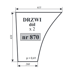 Szyba drzwi dolna MF-347486133