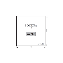 Szyba boczna Ursus C-330 kabina Chojnów-347751827