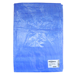 Plandeka niebieska 3x5m gramatura 50g/m2 standard MOTORRA-347522348