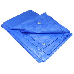 Plandeka niebieska 4x6m gramatura 50g/m2 standard MOTORRA-347522349