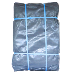 Plandeka 6x10m szara gramatura 200g/m2 Mega Gruba MOTORRA-347770186