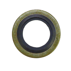 Podkładka uszczelka metalowo - gumowa z prowadzeniem BSP calowa 13,74x20,57x2,0 1/4"-347487042