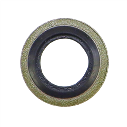 Podkładka uszczelka metalowo - gumowa z prowadzeniem metryczna 10,7x18x1,0 M10-347485103