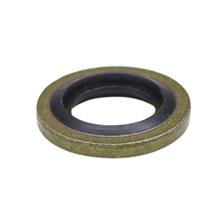 Podkładka uszczelka metalowo - gumowa z prowadzeniem metryczna 10,7x18x1,0 M10-347485104