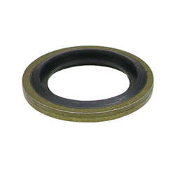 Podkładka uszczelka metalowo - gumowa z prowadzeniem metryczna 14,7x22x1,5 M14-347485108