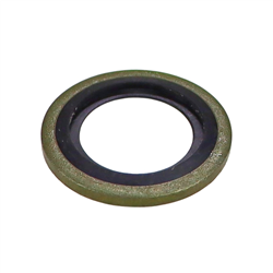 Podkładka uszczelka metalowo - gumowa z prowadzeniem metryczna 16,70x24,0x1,5 M16-347770676