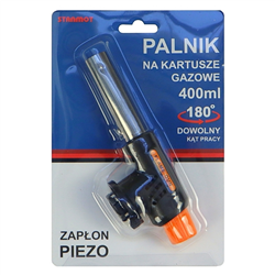 Palnik zapłon Piezo 400ml na naboje PD90CM opalarka-347522831