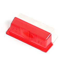 Klosz lampy obrysowej PO-2 biało - czerwony-347491083