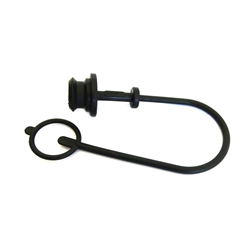 Osłona gniazda szybkozłącza hydrauliki czarna-347496942