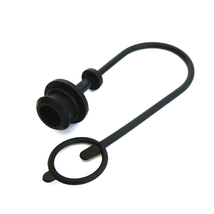 Osłona gniazda szybkozłącza hydrauliki czarna-347496943