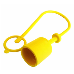 Osłona wtyki szybkozłącza hydrauliki żółta-347496931