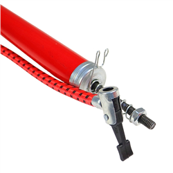Pompka do pompowania ręczna 50cmx32mm z manometrem-347522834